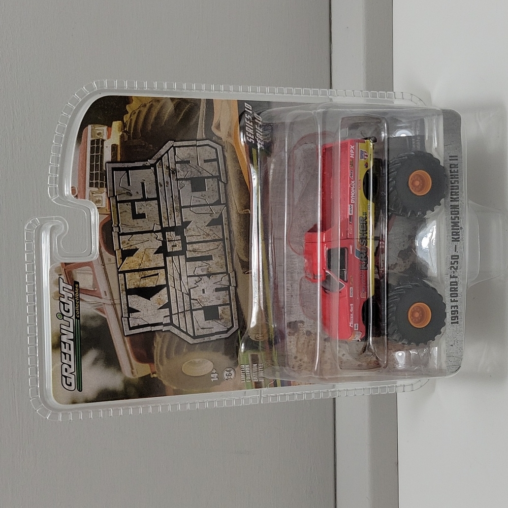 Kings of Krunch 1993 Ford F-250 1:64 scale Krimson Krusher II truck